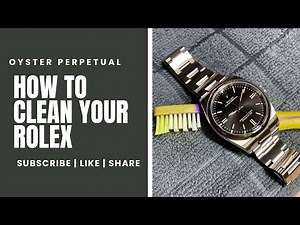 How To Clean Your Rolex