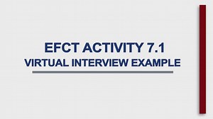 Virtual Interview Example