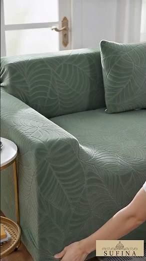 Waterproof Stretch Jacquard Sofa Cover | Full Installation, Pet Scratch Resistant Couch Slipcover
