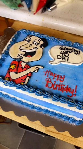 Fun Family Guy Birthday Cake Decoration | Quagmire Theme