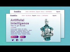 Simple Portfolio Website Using SCSS and SASS | SASS&SCSS | HTML | CodeEra