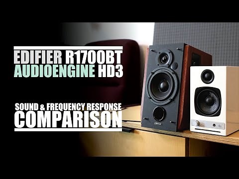 DSAUDIO.review || Audioengine HD3 vs Edifier R1700BT || sound.DEMO