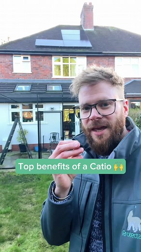 😻 Top benefits of having a Catio ❤️ #cats #catio #protectapet | ProtectaPet