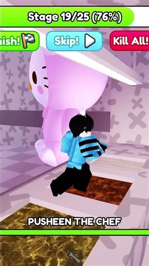 Pusheen's Prison Gameplay 3766 #roblox #barry