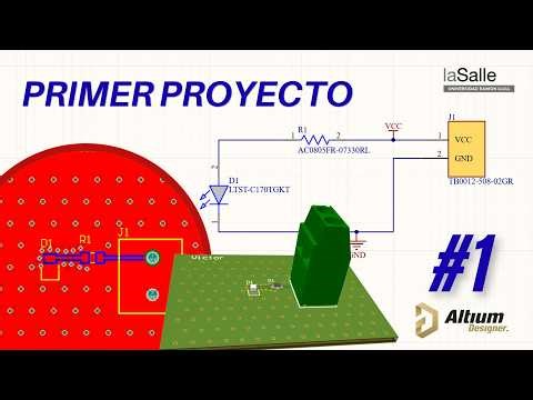 1. Introducción a Altium Designer: creación de proyecto e interfaz principal