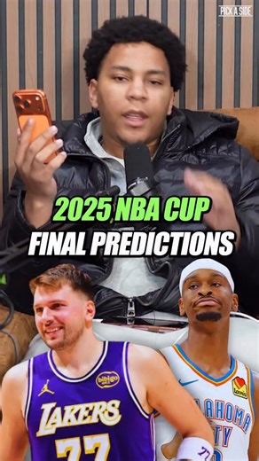 Pick a Side Podcast on Instagram: "Our 2025 NBA Cup Predictions! 🔥"