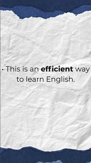 Efficient | Learn English Vocabulary with Examples