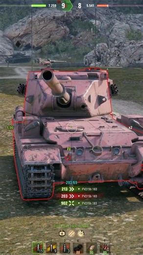 AMX 50 Foch 155 Ambush Attack Instant Tank Destruction | World of Tanks