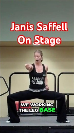 Janis Saffell On Stage ⎹ AAAI Fitness Conference Classic