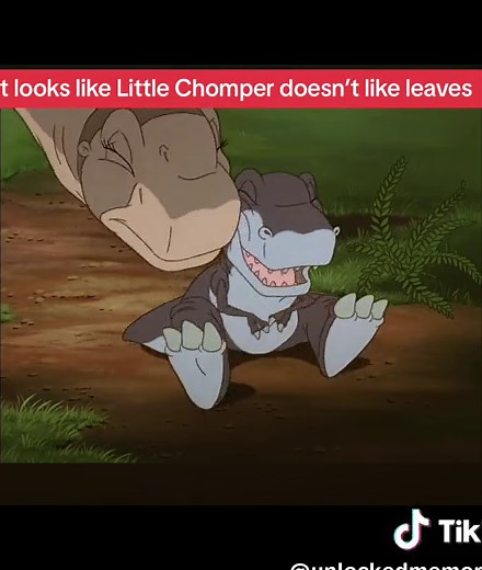 Little Chomper's Eating Adventure with Leaves