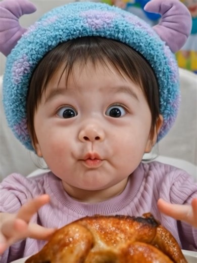 Pollito #cute #food #babyfood #trend #baby #bebe #ia #lumikababy