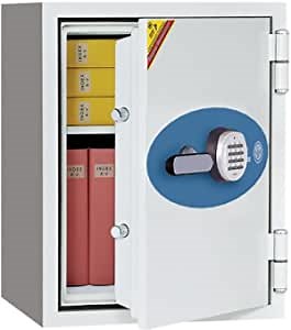 1 Hour Fireproof Safe - Digital Lock - Fire Safe and Impact Rated - Water Resistant - Bolt-down Kit Included - 1.75 cubic feet, 502