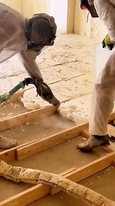 Spray insulation foam process- Good tools and machinery make work easy | Fix-It Fast