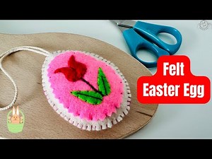 Turn Felt into Easter Magic! | Beginner Friendly Ornaments
