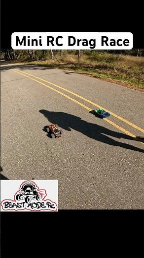 Mini MAXX Wheelie Bar DRAG RACE TEST @beast.mode.rc.