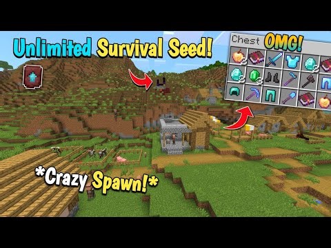 🔥 Ultimate [God Seed] For Minecraft 1.21 Bedrock & PE | Stronghold at Spawn | New 1.21.114 Seeds