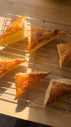 Strawberries and cream turnovers