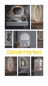 Hexagon LED Wall Mirror: Modern Backlit Geometric Mirror - Etsy UK