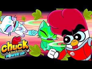 Chuck Chicken Power Up 💥 Best 10 episodes — Superhero cartoons | Super Toons Action Cartoons