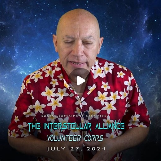 BasharChanneling on Instagram: "❗️Bashar's Next Live Stream Event! The Interstellar Alliance Volunteer Corps-Step 5 Tickets available NOW https://www.bashar.org/socialexperimentfive . Description: As we're accelerating toward open contact, the steps to becoming a galactic citizen are more direct and creative actions. In Step 5 of The Interstellar Alliance Volunteer Corps, Bashar will discuss how volunteering brings us closer to global citizenship. Acting in service to humanity in specific ways t