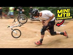 HERE'S WHY MINI MOUNTAIN BIKES ARE THE MOST FUN EVER!