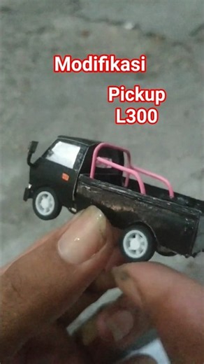 modifikasi mainan pickup buatan sendiri #idekreatif #creative #modification #craft