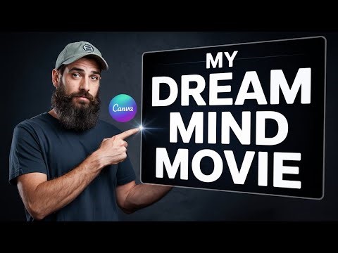 how to make a vision board mind movie in canva (step-by-step tutorial)