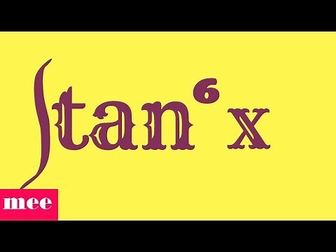 Integration of tan^6x