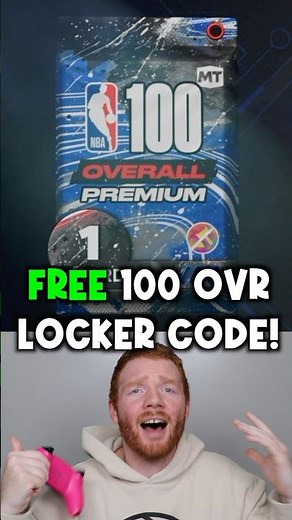 FREE 100 Overall PACK Locker Code 🔥 #nba2k26