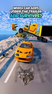 77K views · 1.2K reactions | Which car goes under the trailer and survives? The best app to play PC games on your phone, DOWNLOAD JOYARK. @joyarkcloudgaming #joyark #joyarkcloudgaming #beamng #beamngdrive #beamngcrash #game | Leongame | Facebook