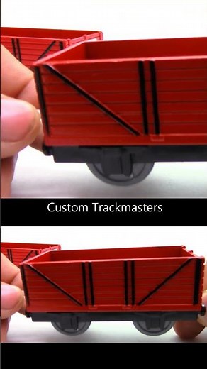 Custom Trackmaster Red Troublesome Trucks #thomasandfriends