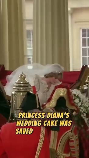Did you know Princess Diana’s wedding cake was saved for 44 years ? #princess #princessdiana #diana #wedding #cake #year | Royal.odin