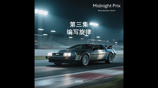 【Retro Synthwave教程】03 编写旋律