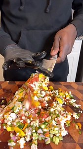 88K views · 964 reactions | Presented by SouledOut_Chef Have you ever had Conch Salad  This tasty dish brings out the vibrant flavours of the Caribbean and is refreshing, tangy and savoury on the palate #miami #conchlove #vegetables #flavourful #souledoutchef | Caribbean Delights | Facebook