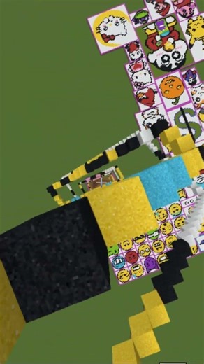 From Hours to Seconds 😱 Minecraft Satisfying Build Magic! #Shorts