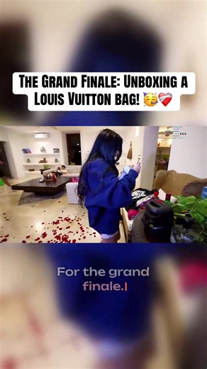 The Grand Finale: Unboxing a Louis Vuitton Bag!