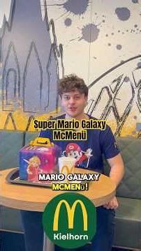 Super Mario Galaxy McMenü! | MCDONALD‘S | SUPER MARIO GALAXY