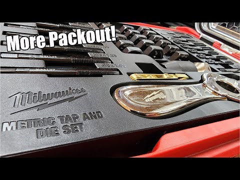 Milwaukee Tool Metric or SAE Tap & Die PACKOUT Set | 49-22-5603 | 49-22-5604 |