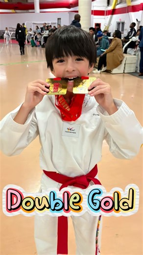 Japoy Lizardo on Instagram: "Toronto Open 2025 Double Gold for @jace_lizardo . . #taekwondolifestyle #taekwondolife #worldtaekwondo #torontoopen"