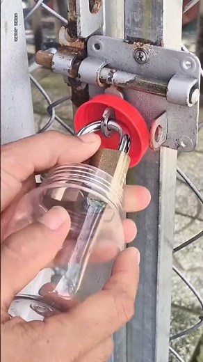 Steps to maintain old-style door locks to keep them watertight #construction #lifehacks #tools #lock