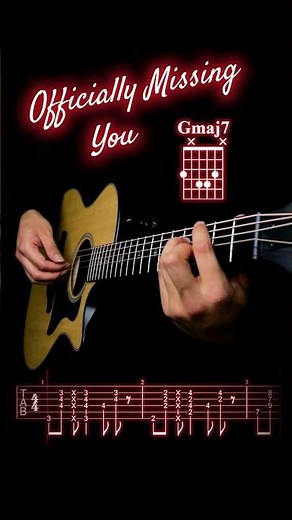 Tamia - Officially Missing You #guitar #guitartabs #rnb #acousticguitar #fingerstyleguitar #cover