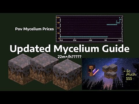 Full Guide To the Mycelium Farm 20m+/h (Hypixel Skyblock) UPDATED 13.12.2022