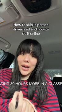 How to skip in person driver's ed