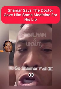 🚨Shamar says it’s NOT WHAT YALL THINK🚨 Shamar address the lip sore. He says he doesn’t have anything. His doctor prescribed him some meds to clear it up. Gworls, what are your thoughts? #shamarmarco #shamarrmcco #shamarco #shamar #shamarmcco #queenofatlanta #thequeenisback78 #bigmarco26 #shamarco26 #shamar *commentary: @allaboutlashun* | Real Raw AndUncut