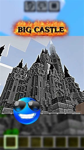 CASTLE in Minecraft #minecraft #shorts #phonk #cantodeluna