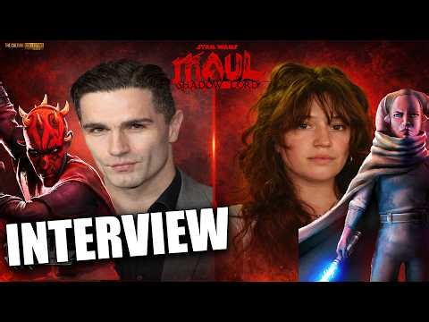 Star Wars Maul Shadow Lord Interview | Sam Witwer & Gideon Adlon