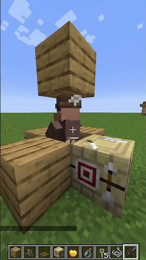 Minecraft | Emerald Farm | Tripwire Hook #minecrafttutorial #minecraft