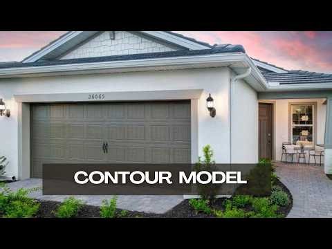 Contour Model by Divosta At Beachwalk By Manasota Key | 2 BED 2 BATH + DEN | 1,405 SF