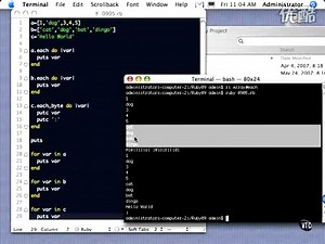 Ruby编程教程第九章Basic Ruby05