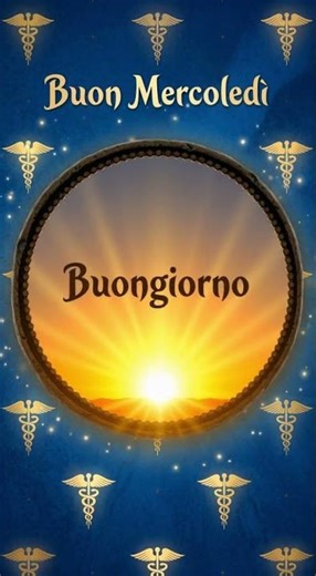 buon mercoledì buongiorno